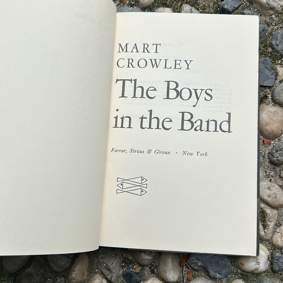 Vintage The Boys in the Band Mart Crowley Hardback Book Play Queer History 1968 - Picture 5 of 8